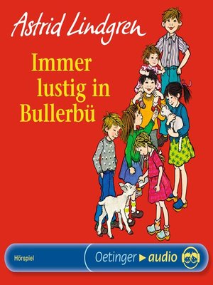 cover image of Immer lustig in Bullerbü